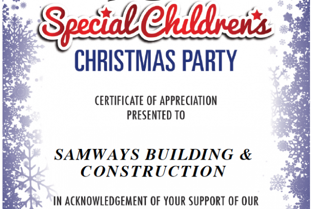 Special Children’s Christmas Party 2019